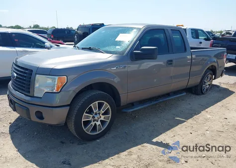 2014 Ford F-150 Stx from USA, damaged, VIN 1FTFX1CF7EKE89536